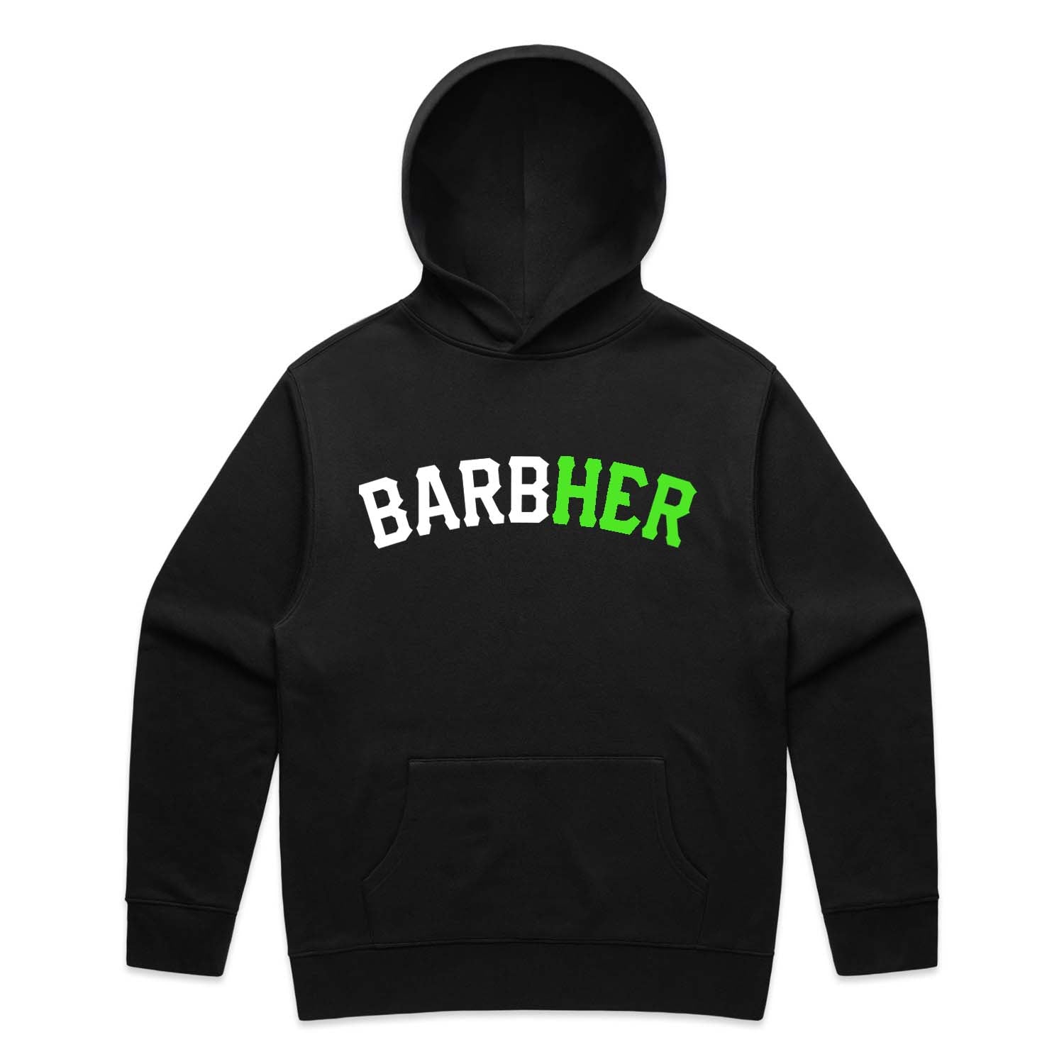 BarbHER Hoodie - Neon Green