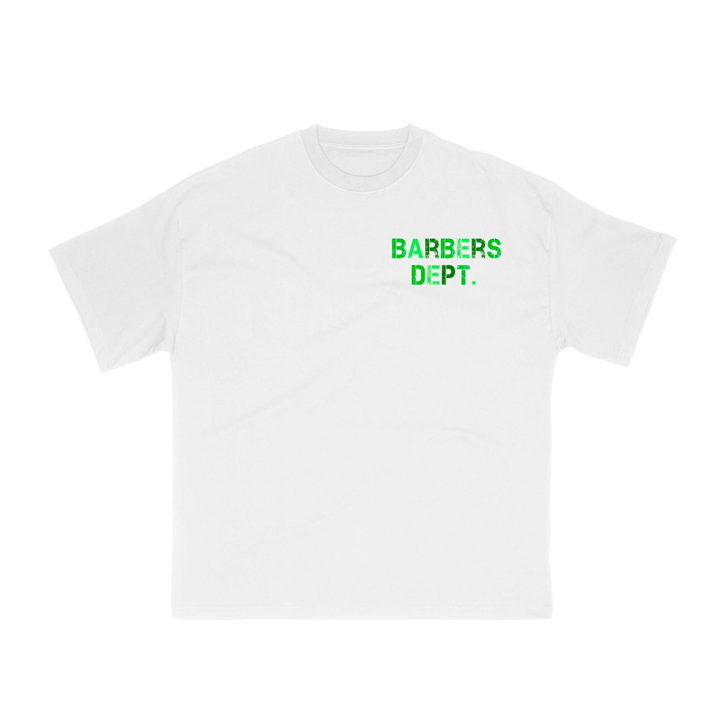 Barbers Dept. - White/Green