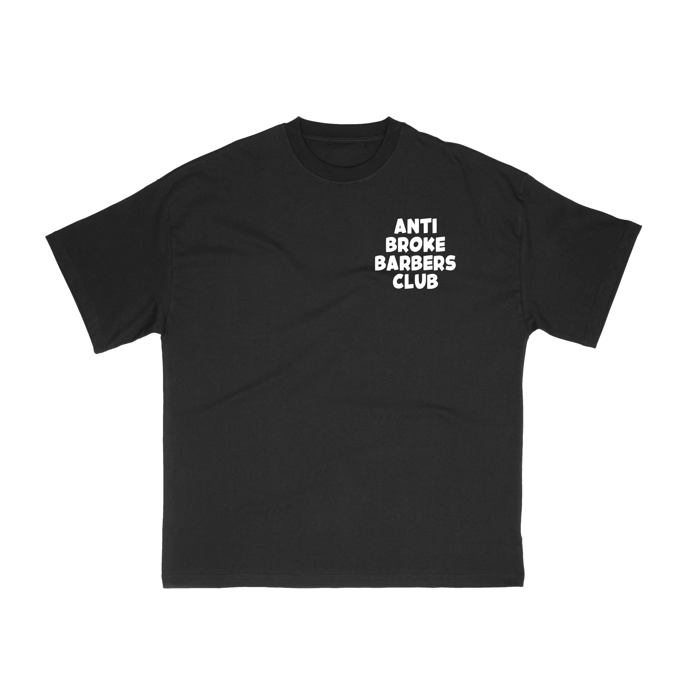 Barber Of God Tee - Black/White