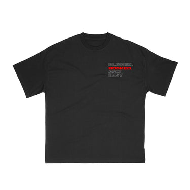 Blessed, Booked & Busy Tee - Red