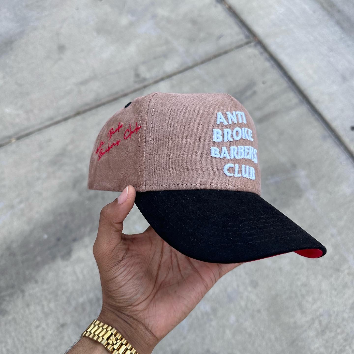 Anti Broke Barber Club Cap1