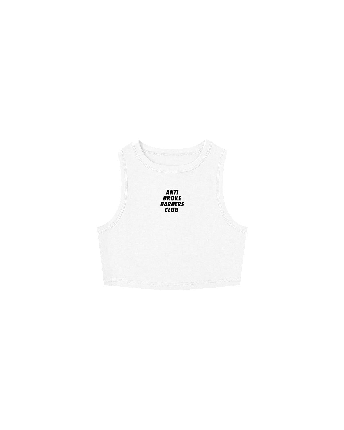 Trademark Crop Tank Top - White