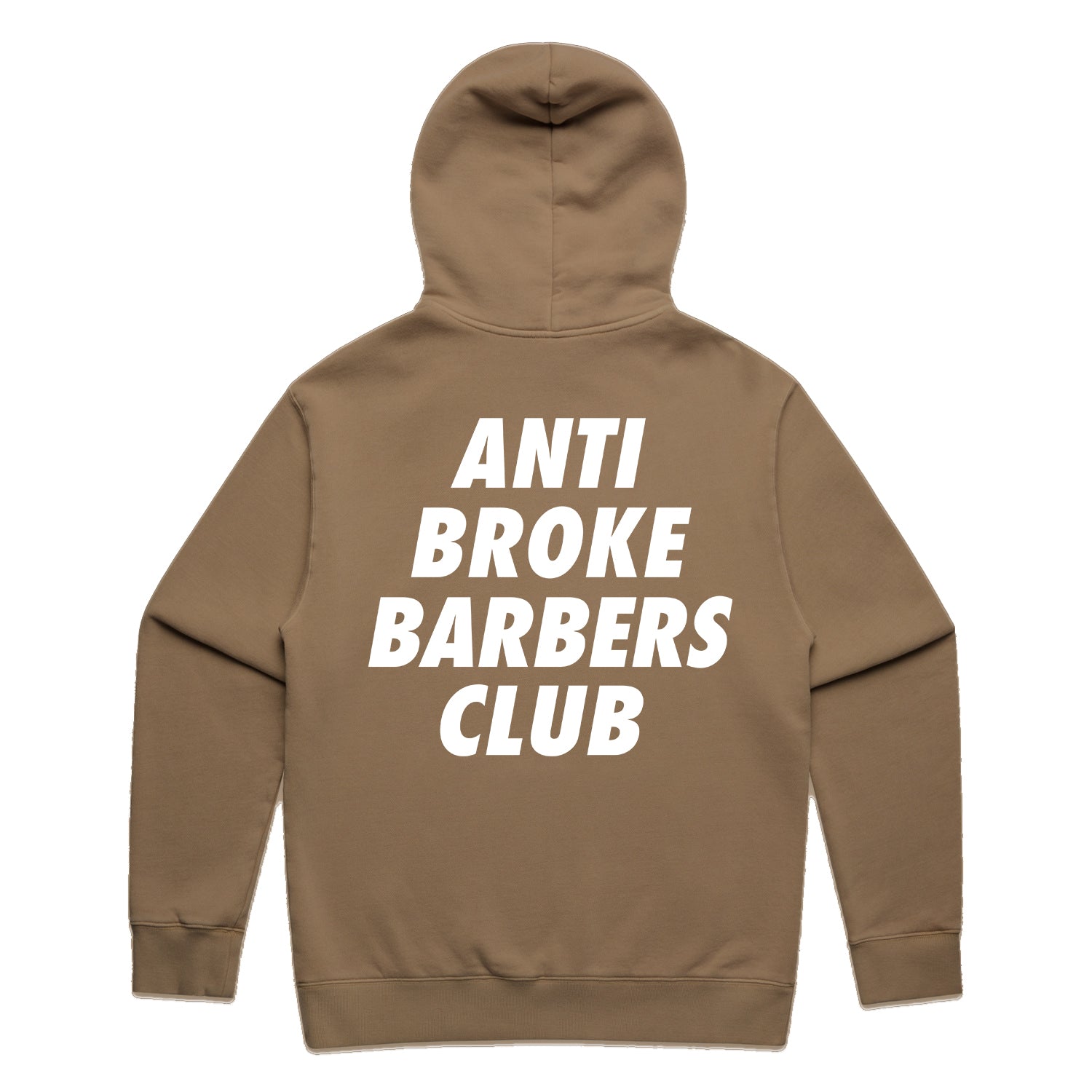 Trademark Hoodie - Faded Brown/White