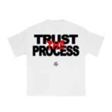 Load image into Gallery viewer, Trust the Process Tee - White
