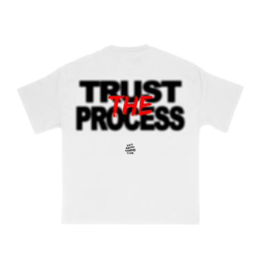 Trust the Process Tee - White